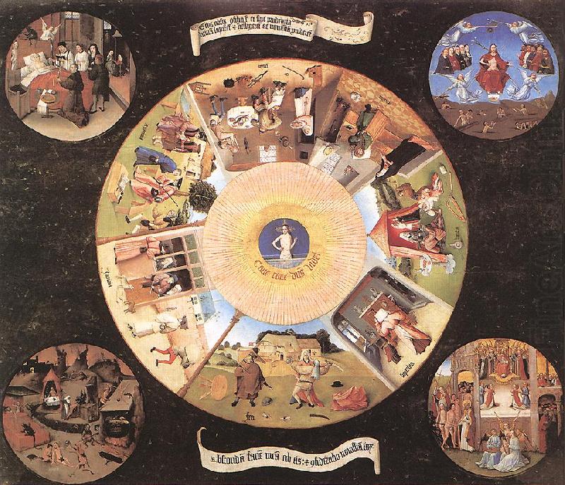 The Seven Deadly Sins  hgj, BOSCH, Hieronymus